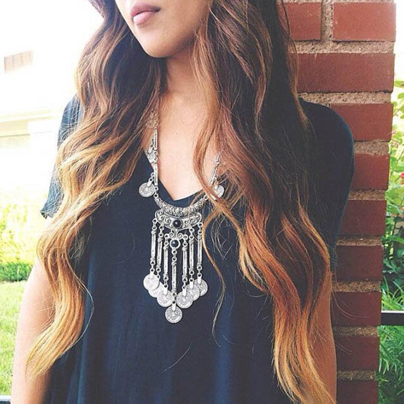 Ethnic Fashion Co In - LOVBEAFAS Thời Trang Đầm Maxi Collier